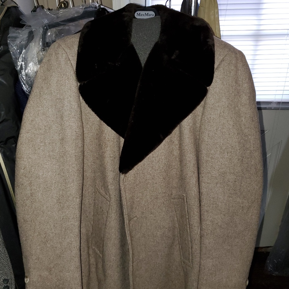 Great Western by Gleneagles Wool Jacket fur collar